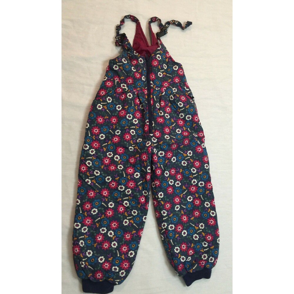 HANNA ANDERSON GIRLS SNOW SKI OVERALLS BIBS PANTS SIZE 110/5